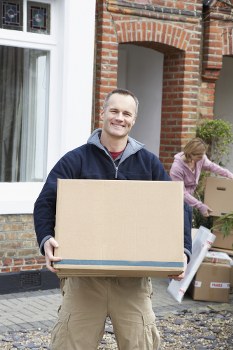 Professional removal companies in Claphampark helping with a residential move
