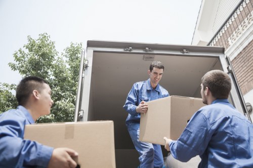 Safe furniture handling during Claphampark flat removals
