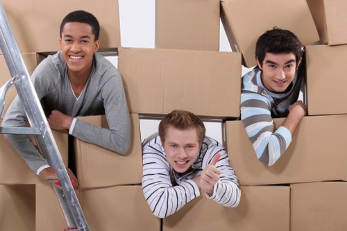 Packing and loading service offered by Claphampark removal companies
