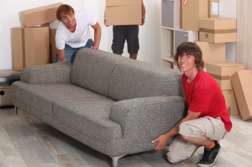 Professional moving support with careful loading in Clapham Park