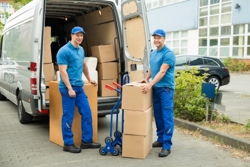 Office relocation and storage support for Claphampark removals