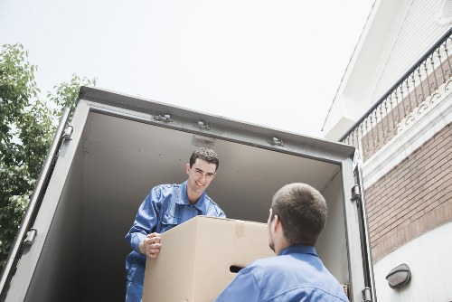 Local commercial movers planning access and parking in Claphampark