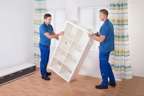 Local man and van team handling a clear quote-based move